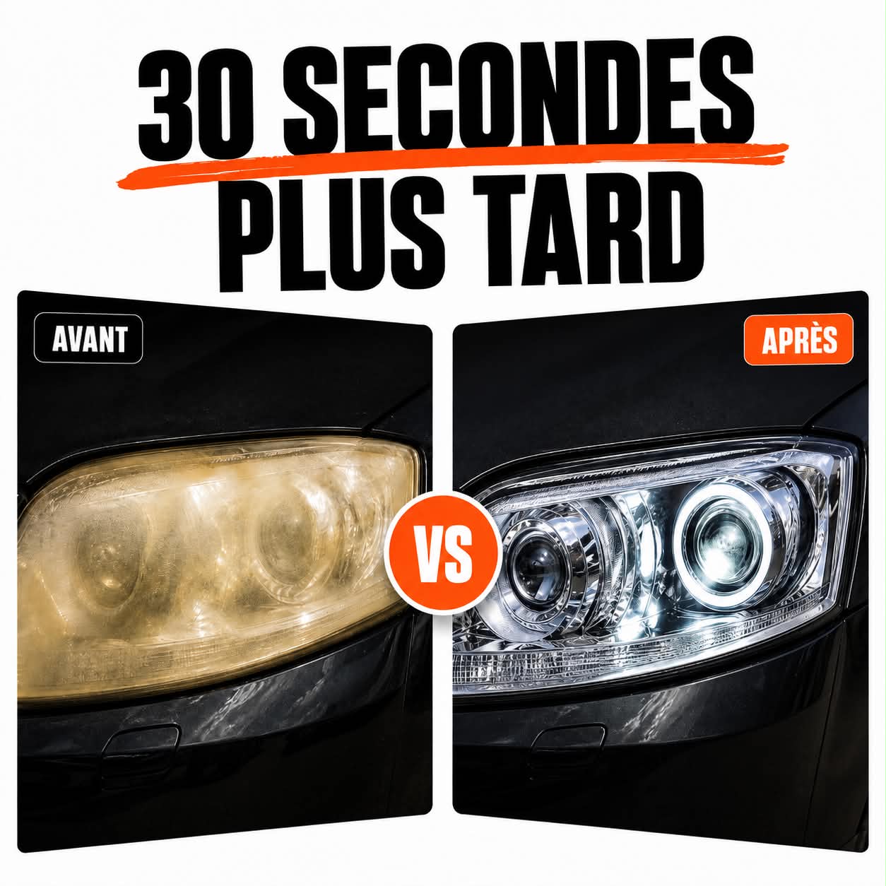 Farenov® — Spray Restaurateur de Phares "Phares Neufs en 30 Secondes"